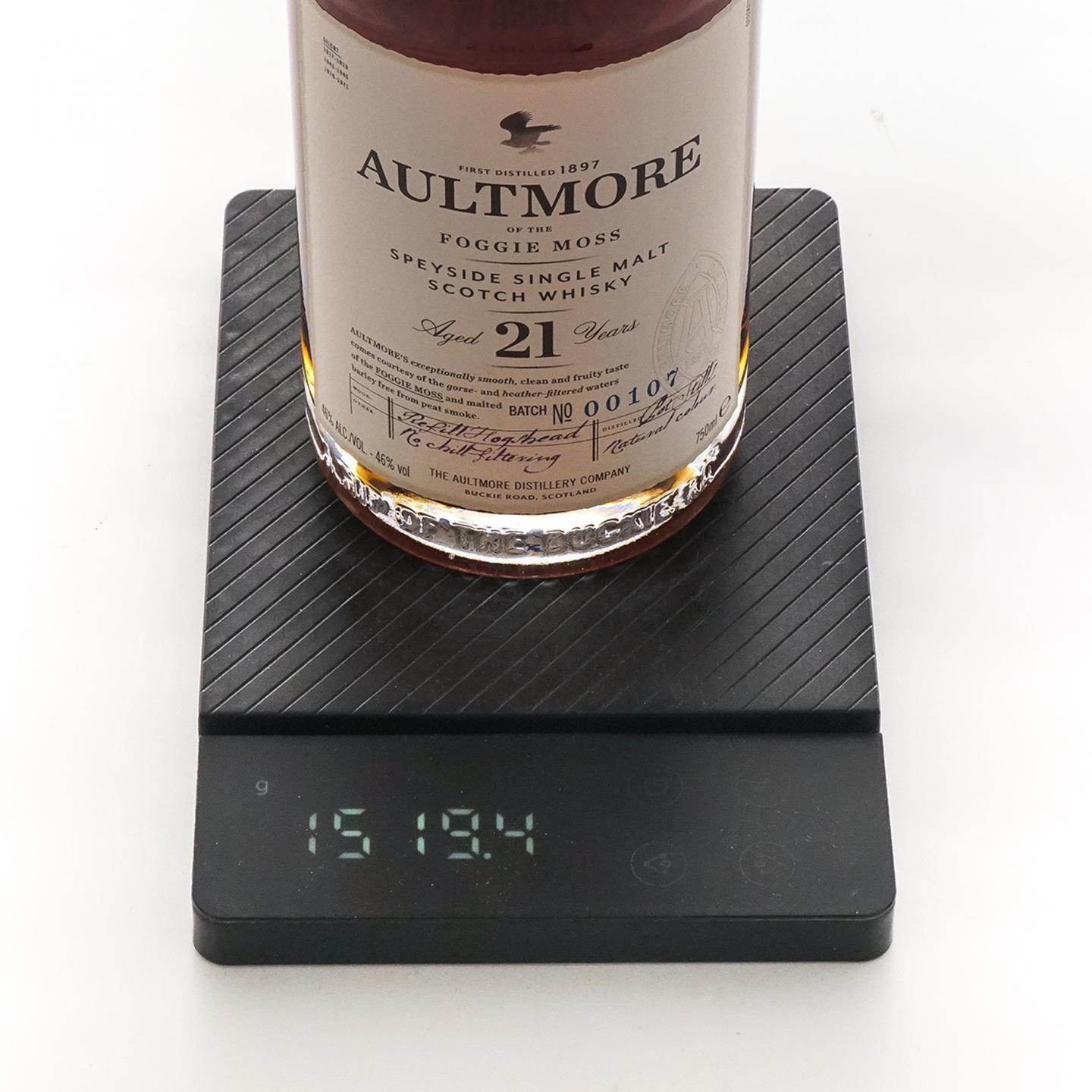 Aultmore 欧摩 21年 Foggie Moss 批次00107 750ml