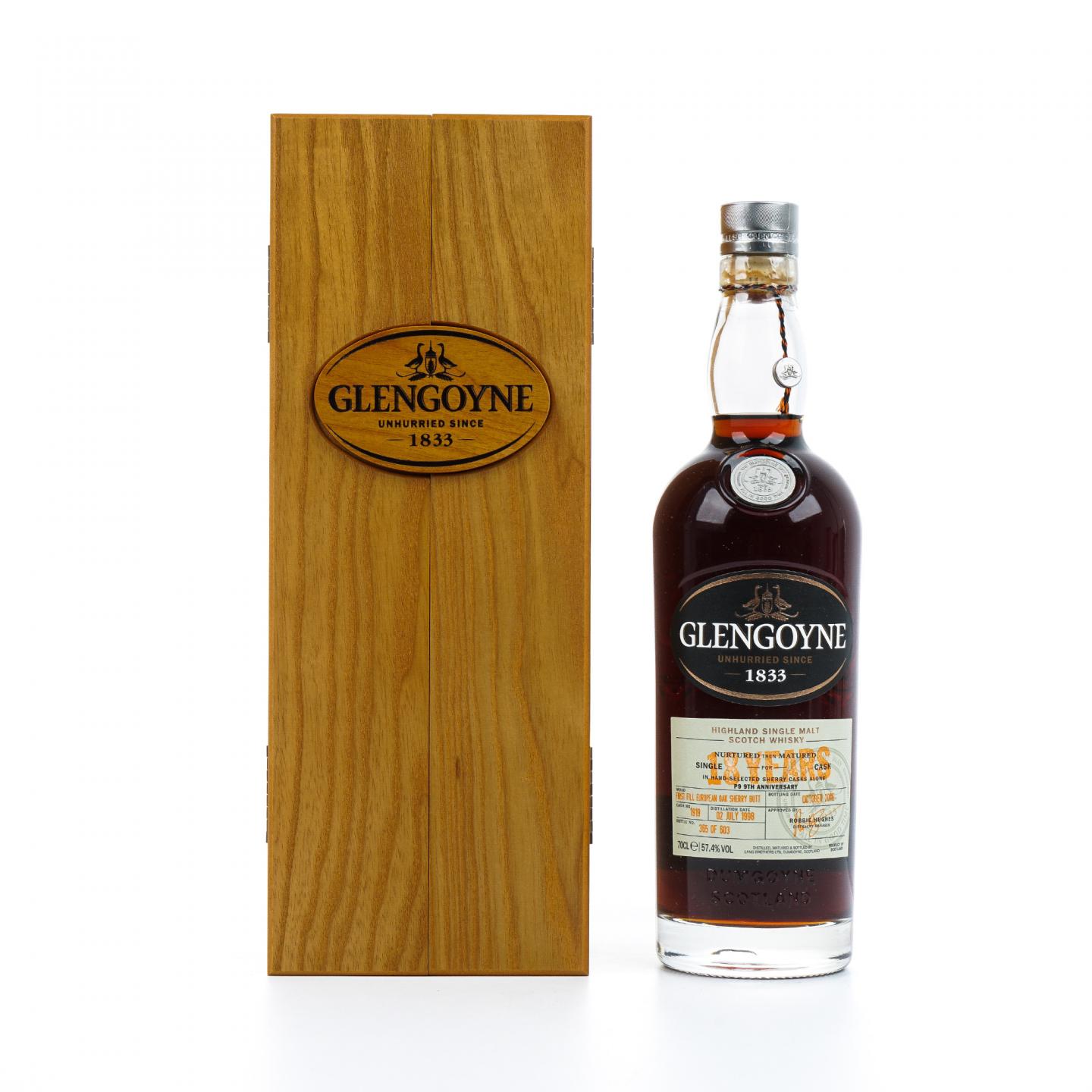 Glengoyne 格兰哥尼 18年 1998-2016 雪莉桶#1919
