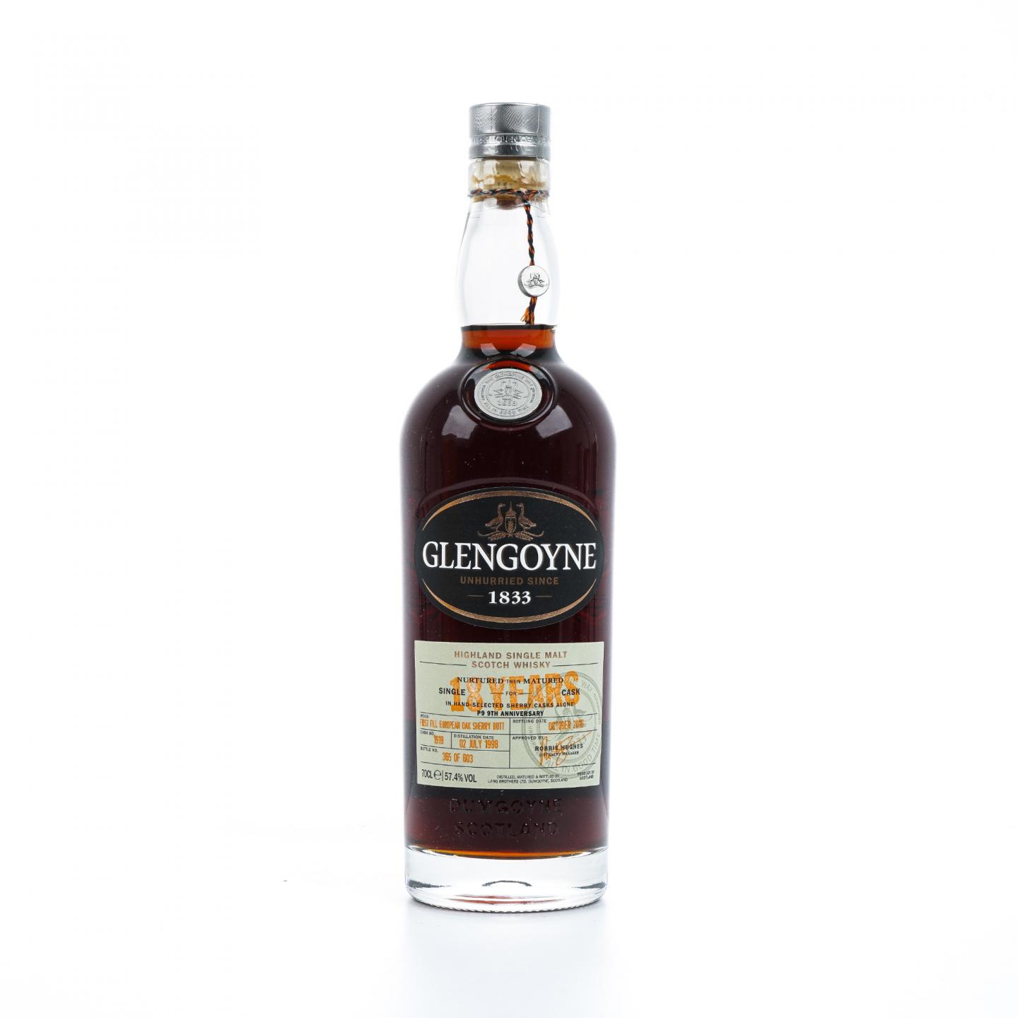 Glengoyne 格兰哥尼 18年 1998-2016 雪莉桶#1919