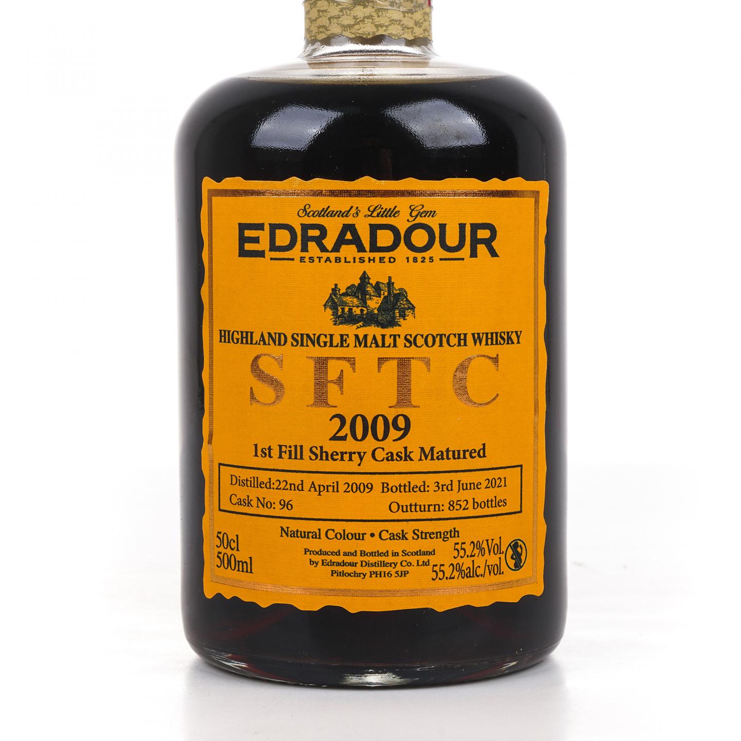 Edradour 埃德拉多尔 2009-2021 雪莉桶#96 500ml