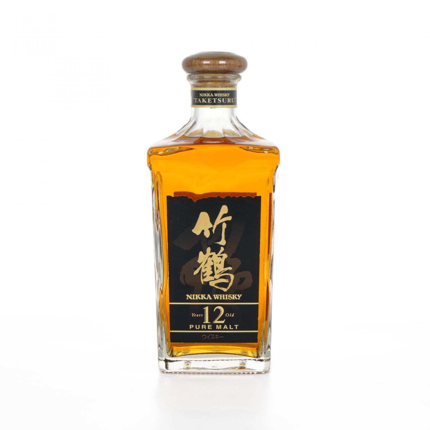 竹鹤 12年 Pure Malt 角瓶 660ml