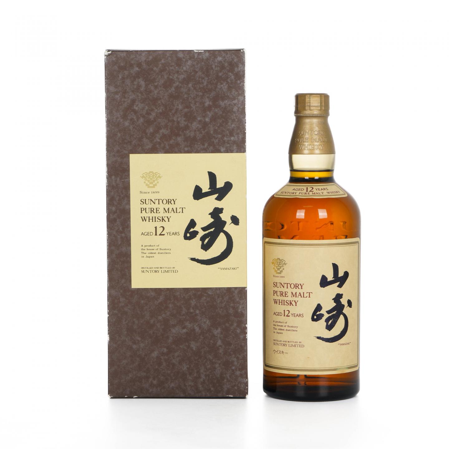 山崎 12年 金花标 Pure Malt 750ml