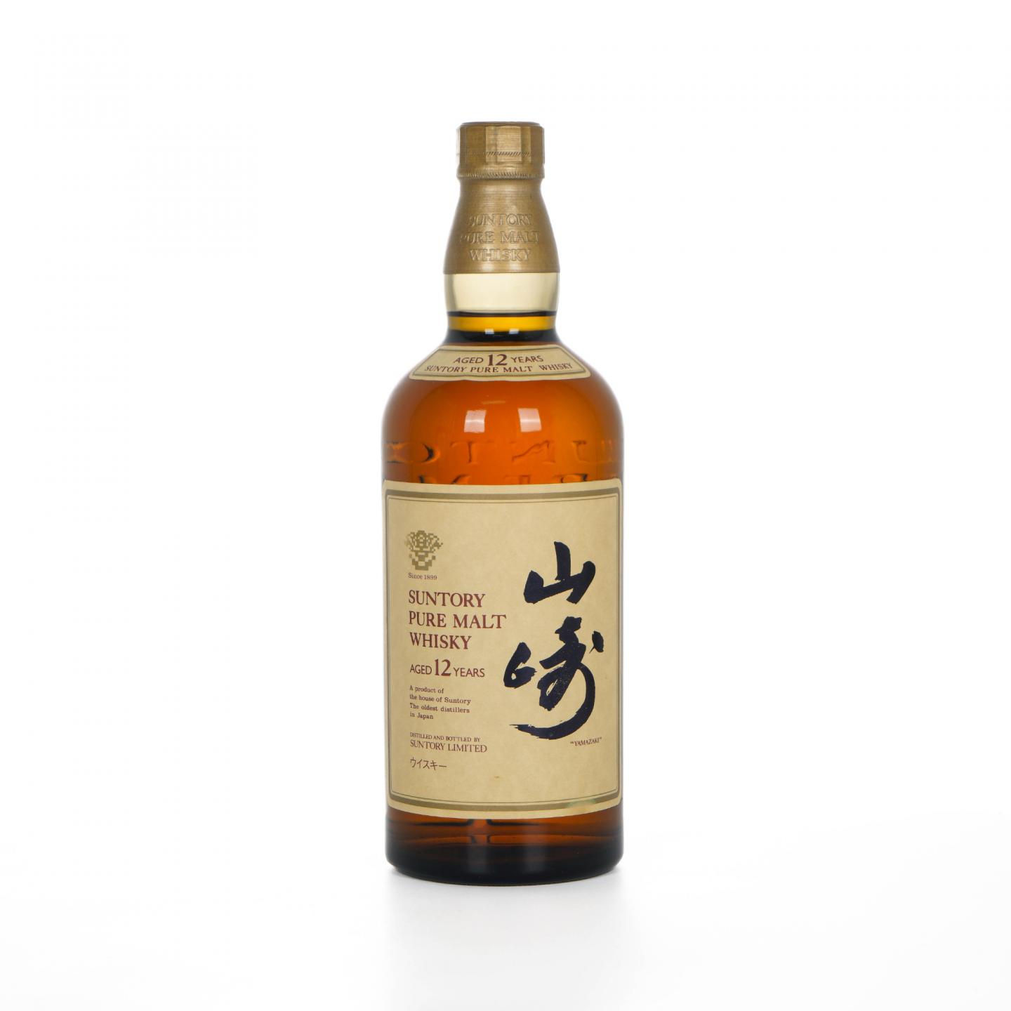 山崎 12年 金花标 Pure Malt 750ml