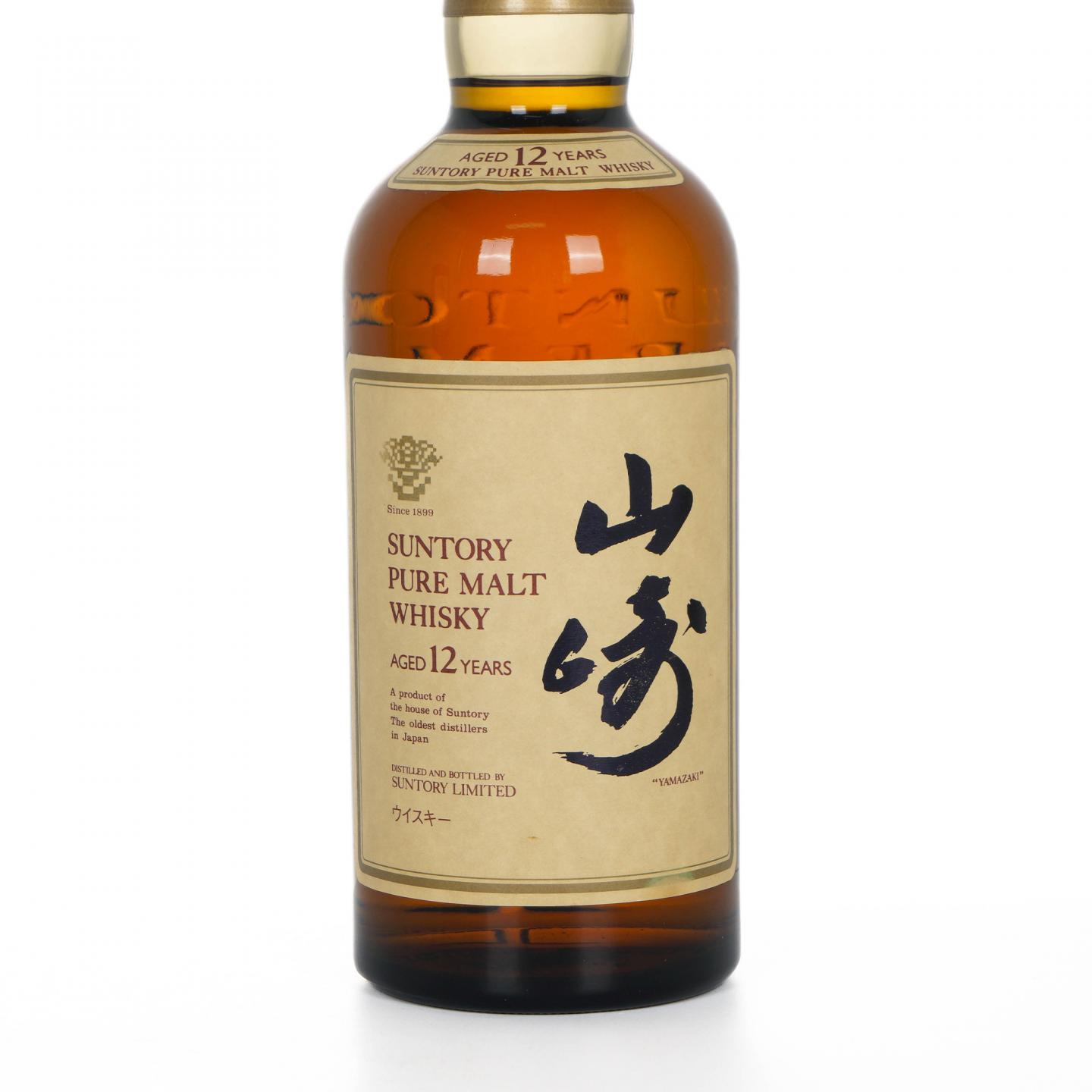 山崎 12年 金花标 Pure Malt 750ml