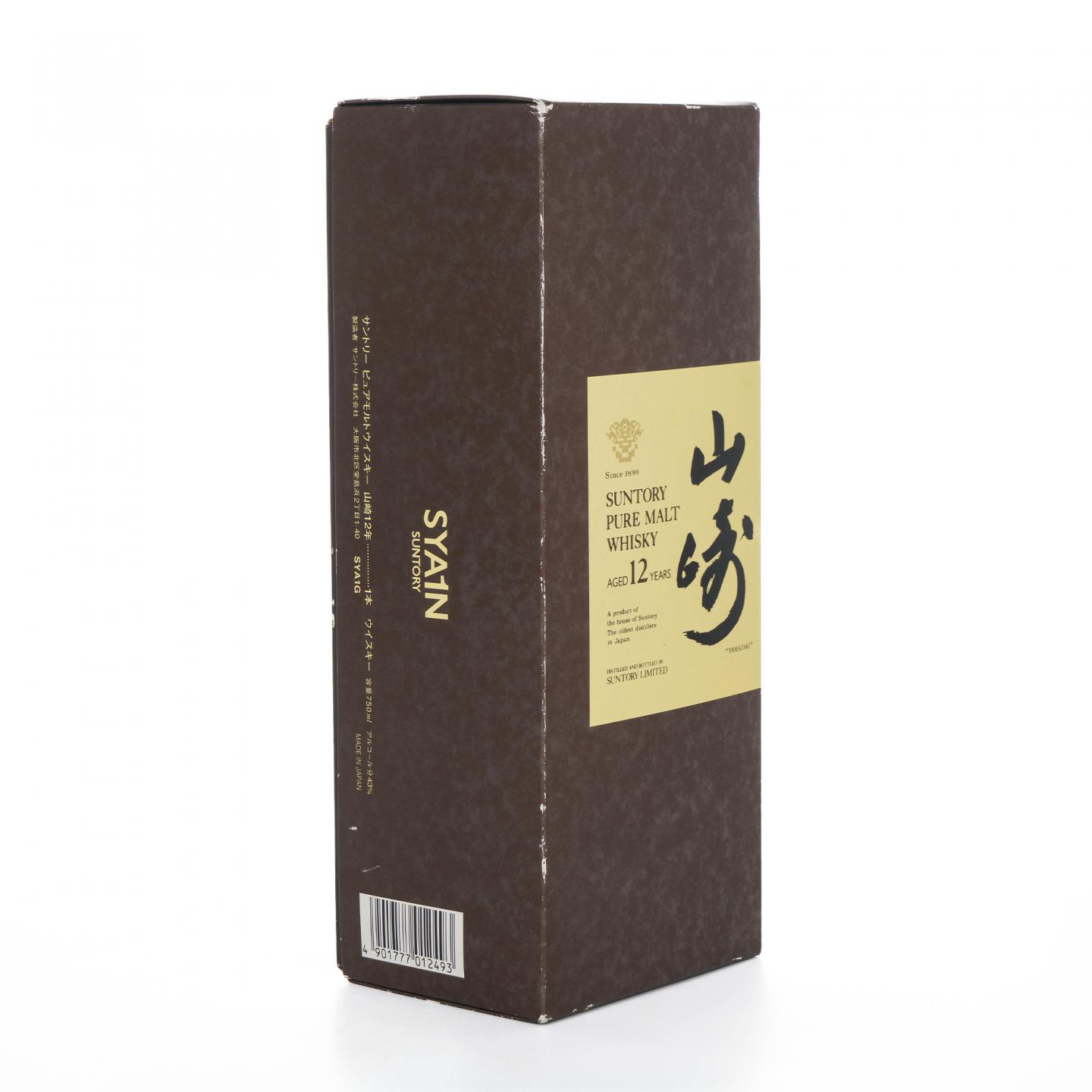 山崎 12年 金花标 Pure Malt 750ml