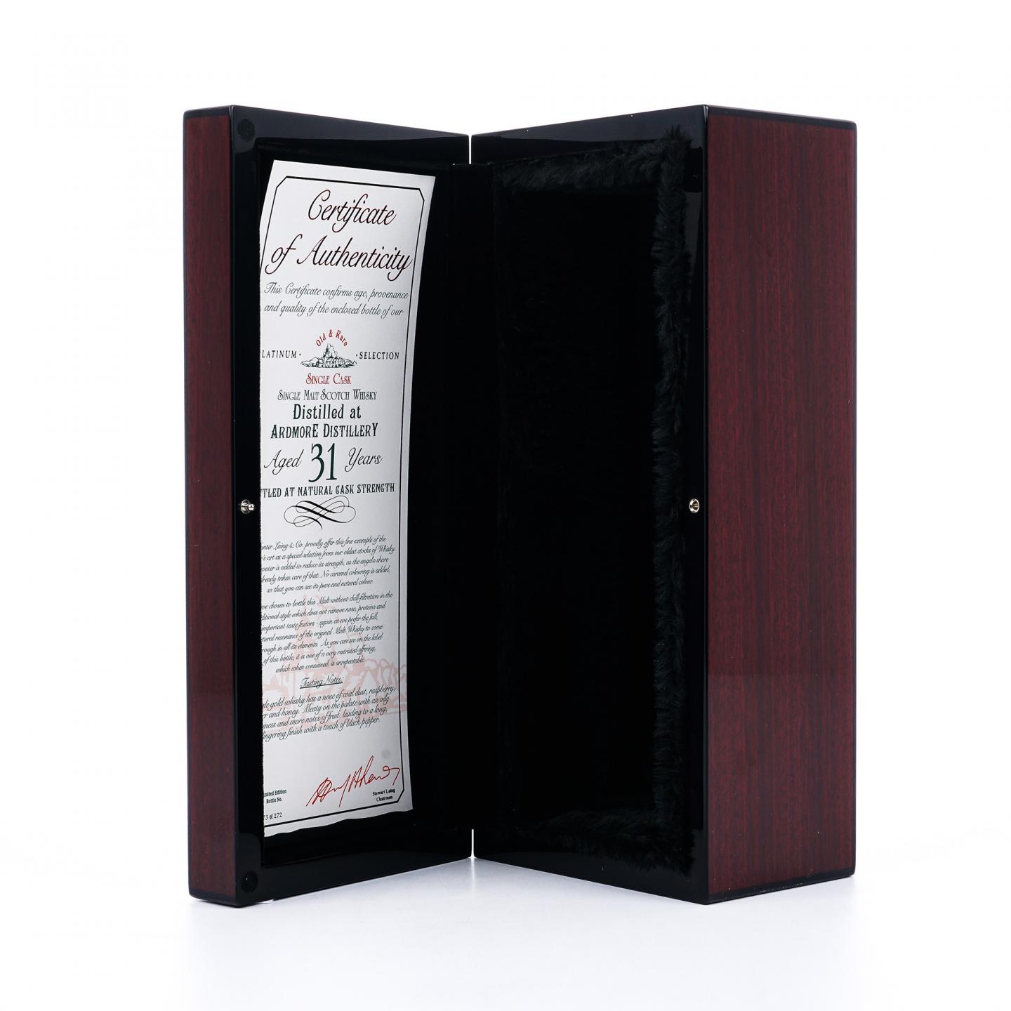 Ardmore 阿德摩尔 31年 1988-2019 Old & Rare 单桶 HL