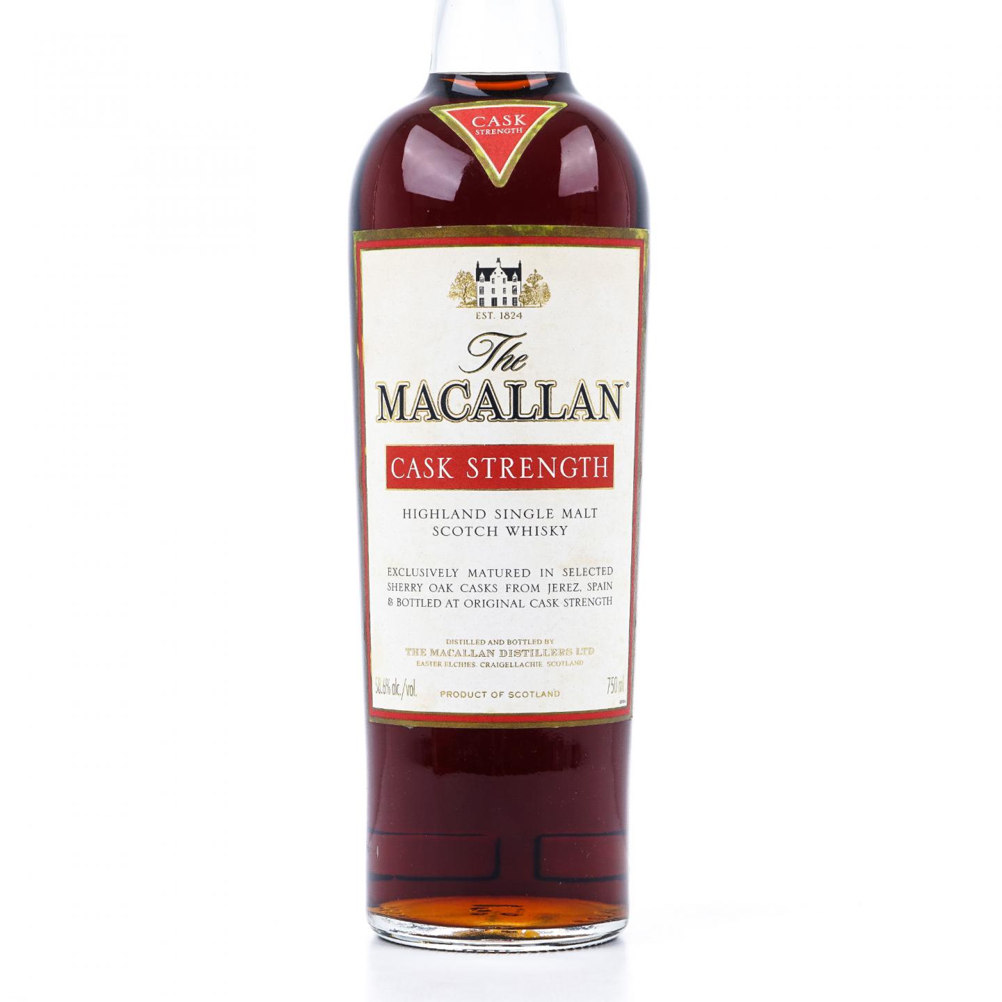 Macallan 麦卡伦 桶强 58.6% 美版 750ml