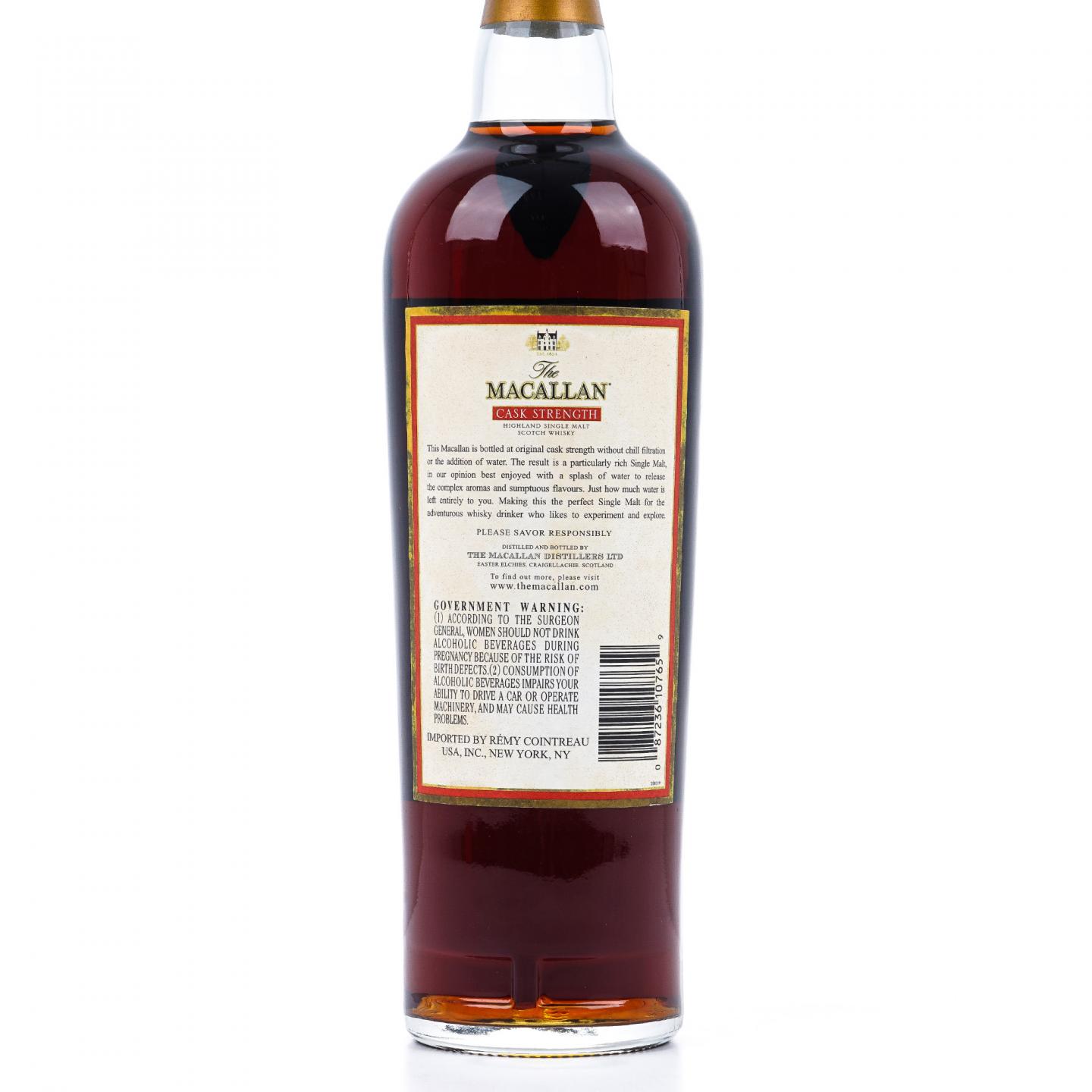 Macallan 麦卡伦 桶强 58.6% 750ml 美版