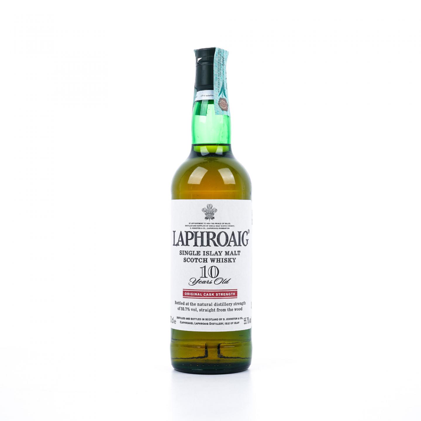 Laphroaig 拉弗格 10年 桶强 小红标 55.7%vol.