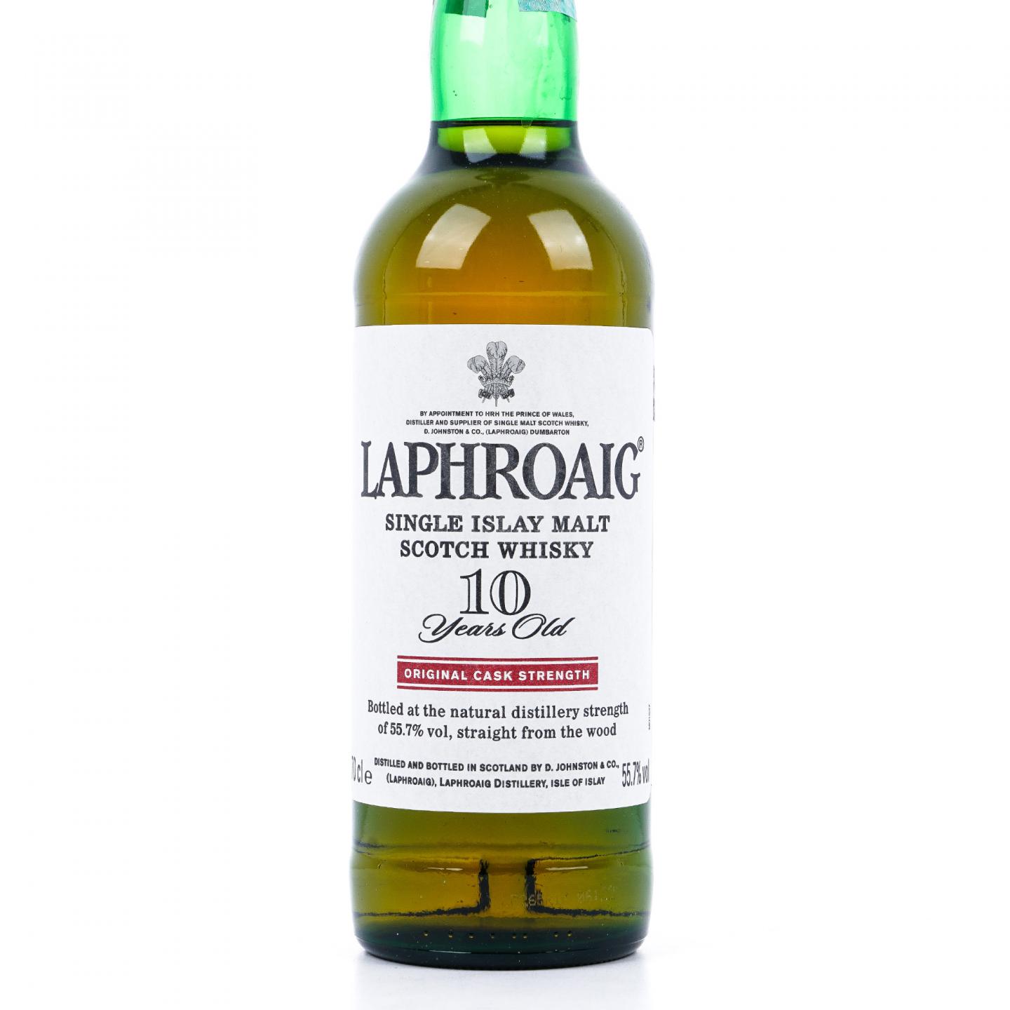 Laphroaig 拉弗格 10年 桶强 小红标 55.7%vol.
