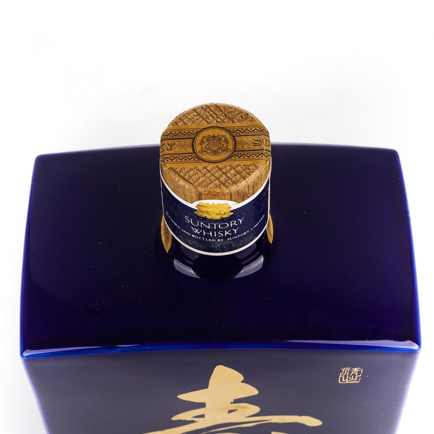 三得利 大宫开业纪念 寿 金狮标 瓷瓶 720ml