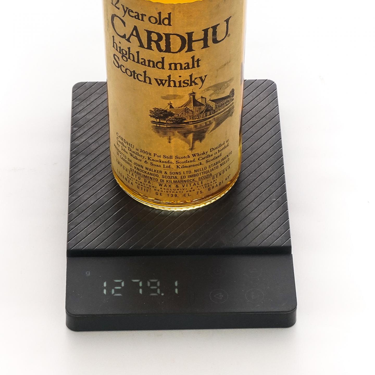 Cardhu 卡杜 12年 旧版 750ml