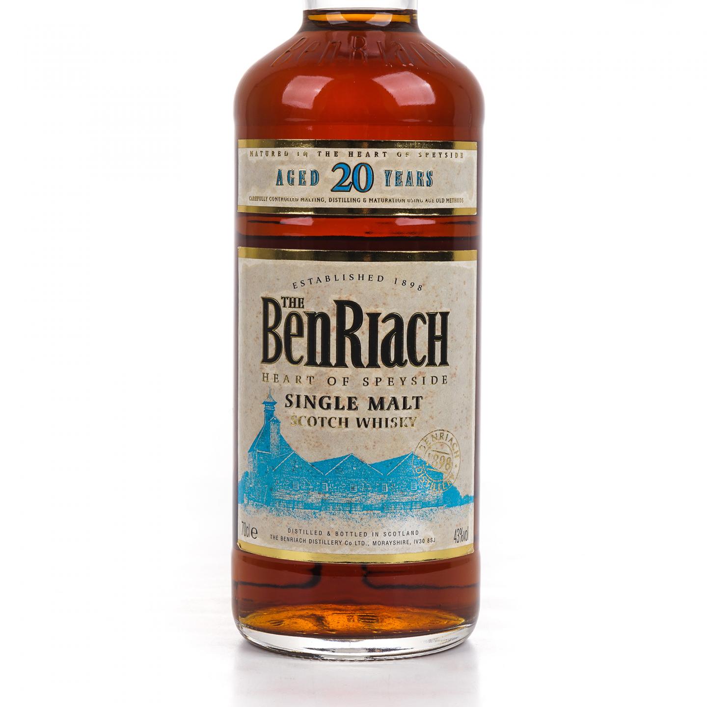 BenRiach 本利亚克 20年 单一麦芽