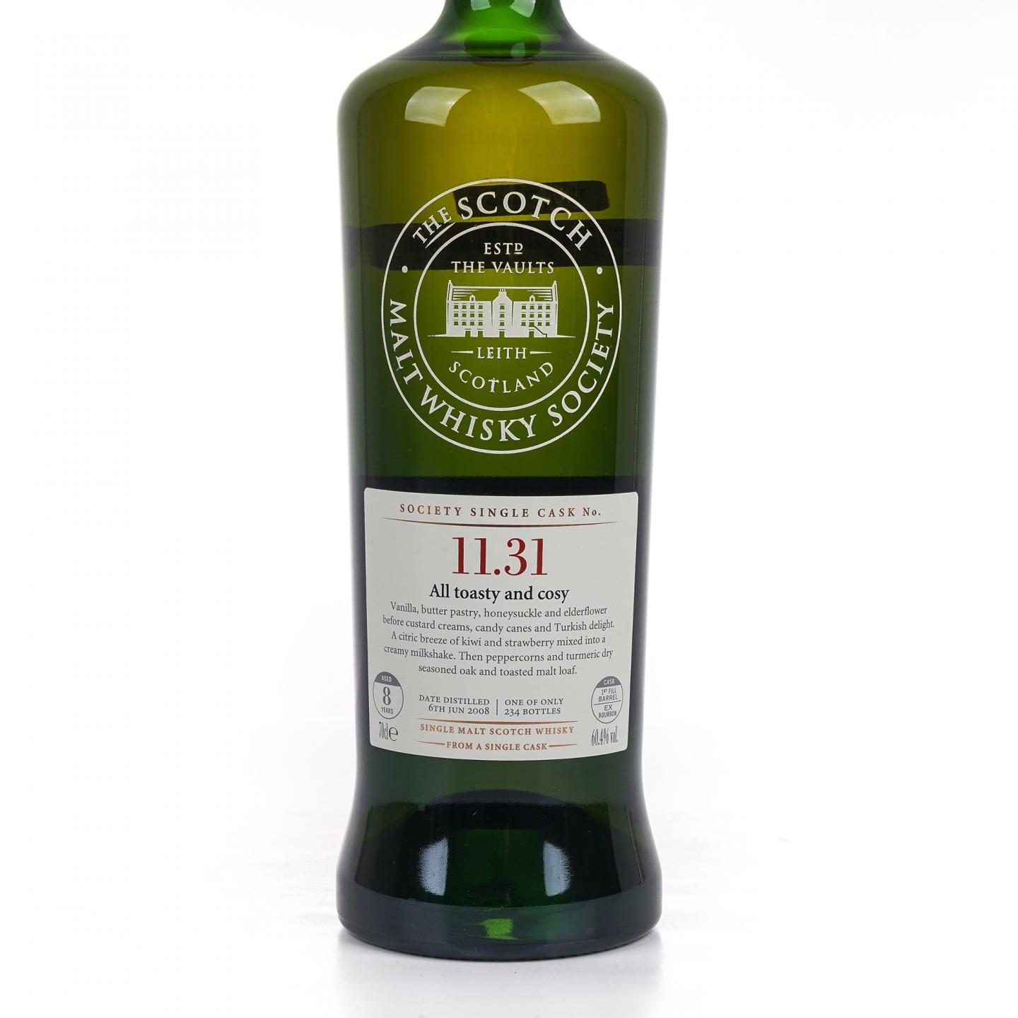 SMWS 11.31 汤马丁 8年 2008 单桶