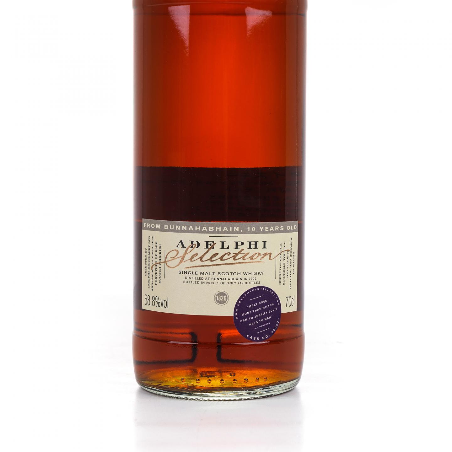 Bunnahabhain 布纳哈本 10年 2009-2019 Adelphi