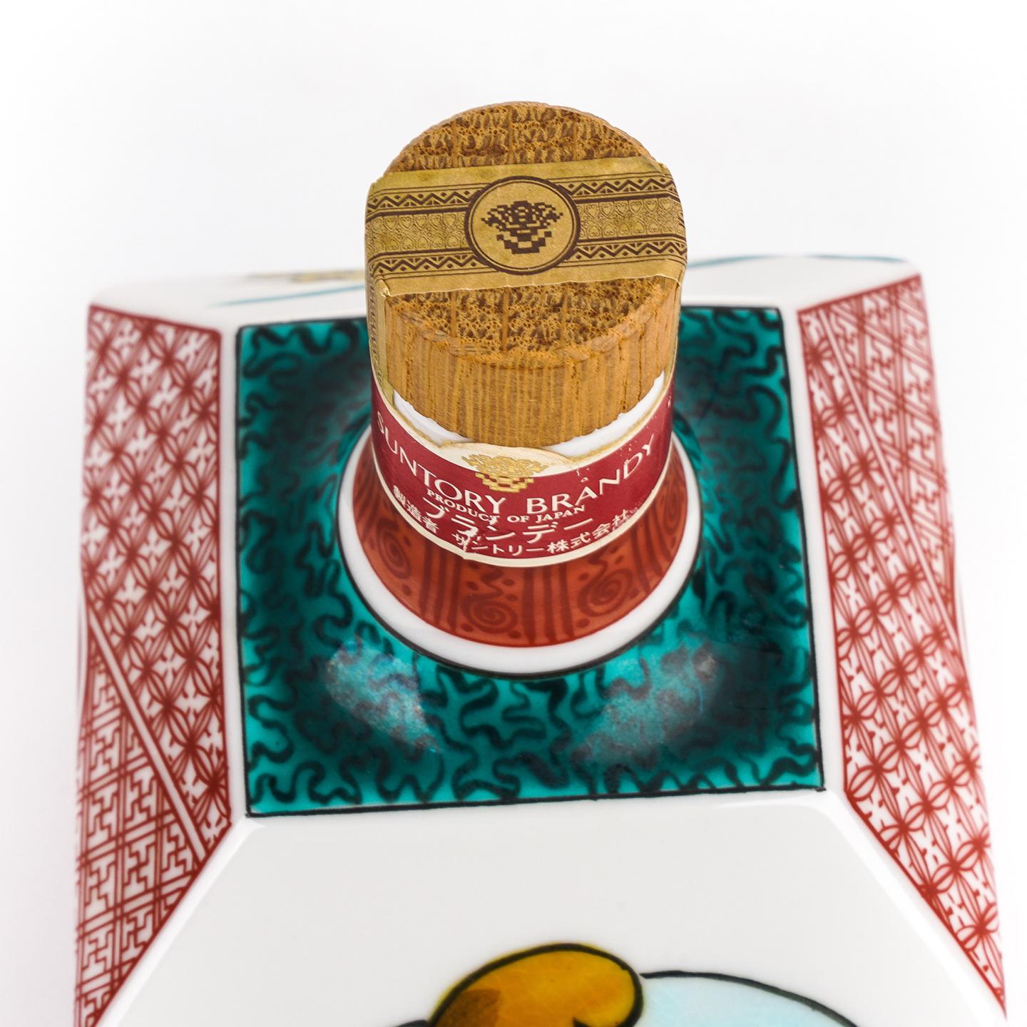 三得利 金花标 白兰地 瓷瓶 600ml