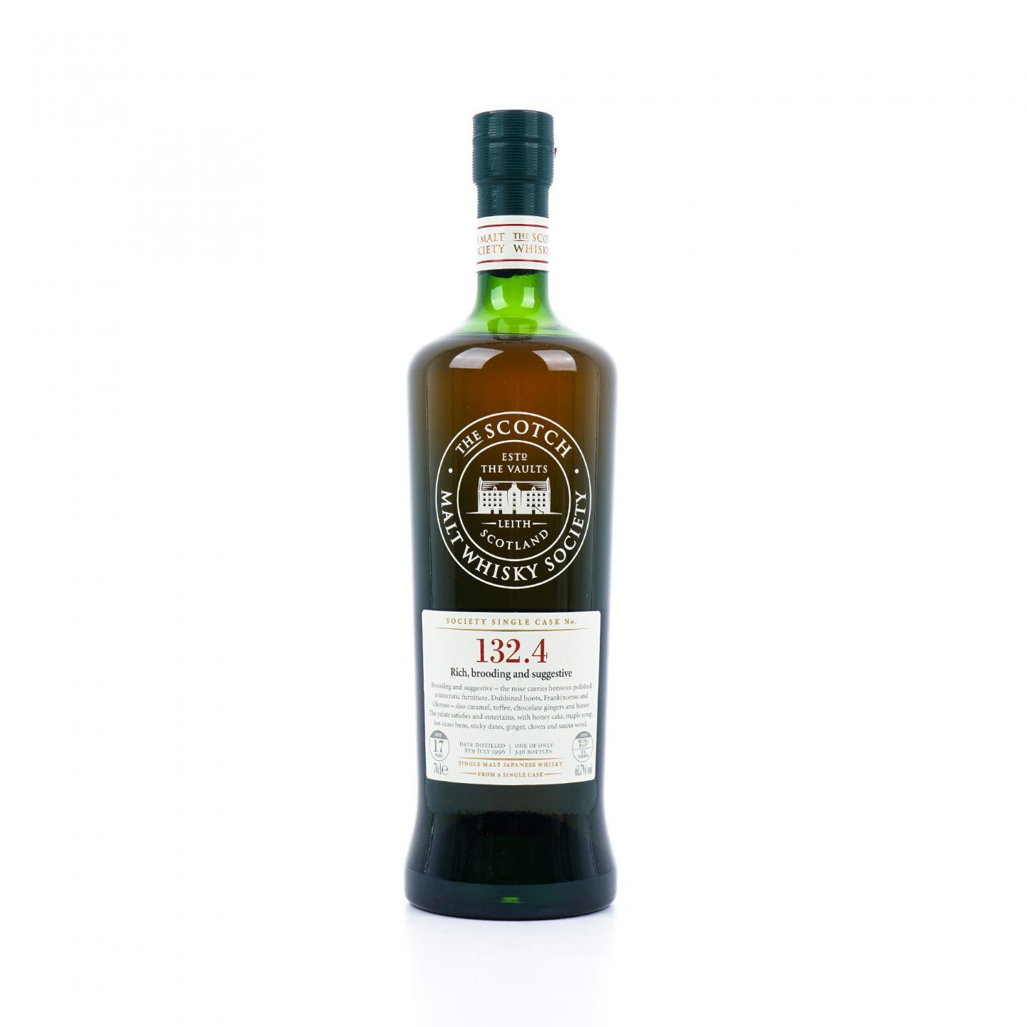 SMWS 132.4 轻井泽 17年 1996 雪莉桶