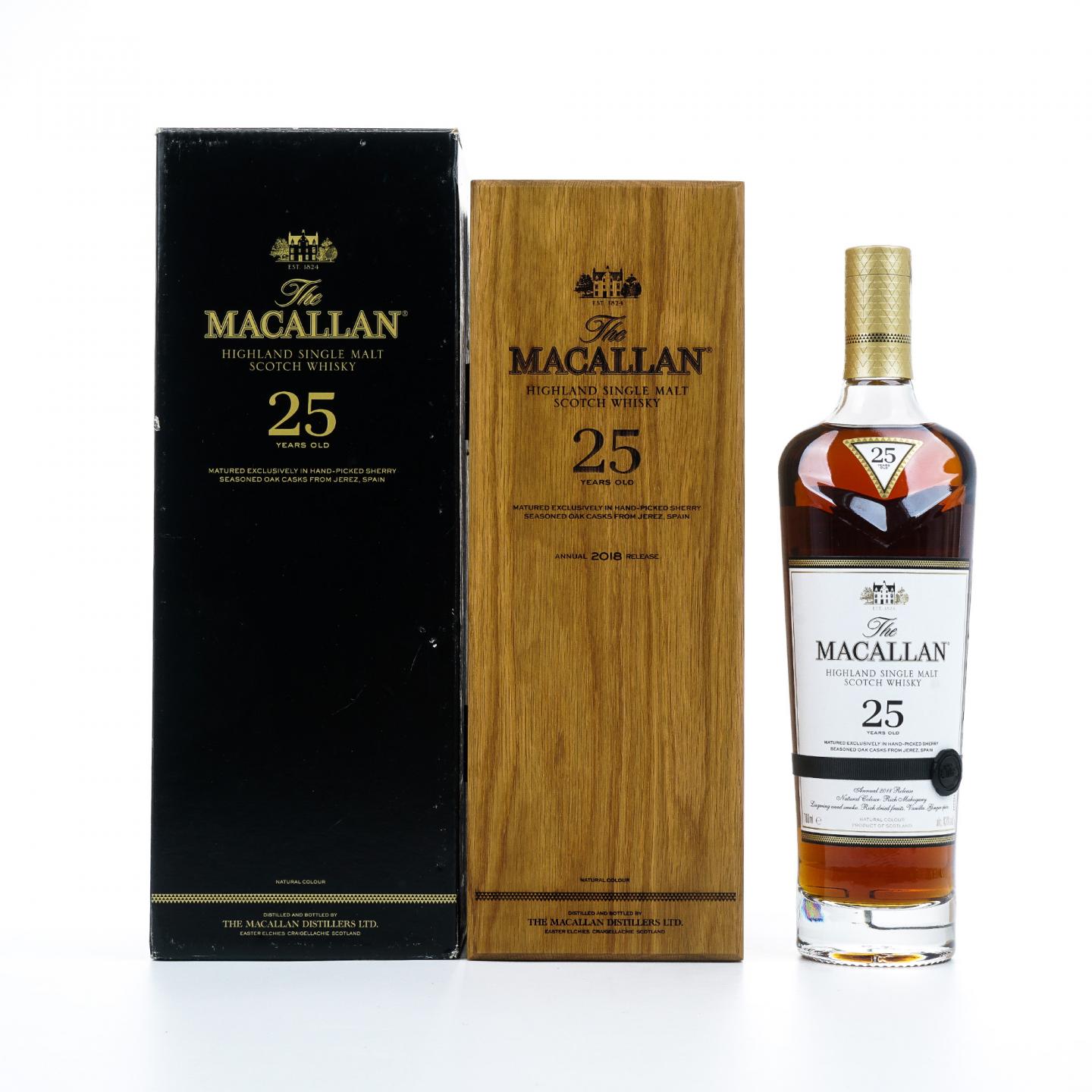 【附X光图】Macallan 麦卡伦 25年 2018 黑腰带