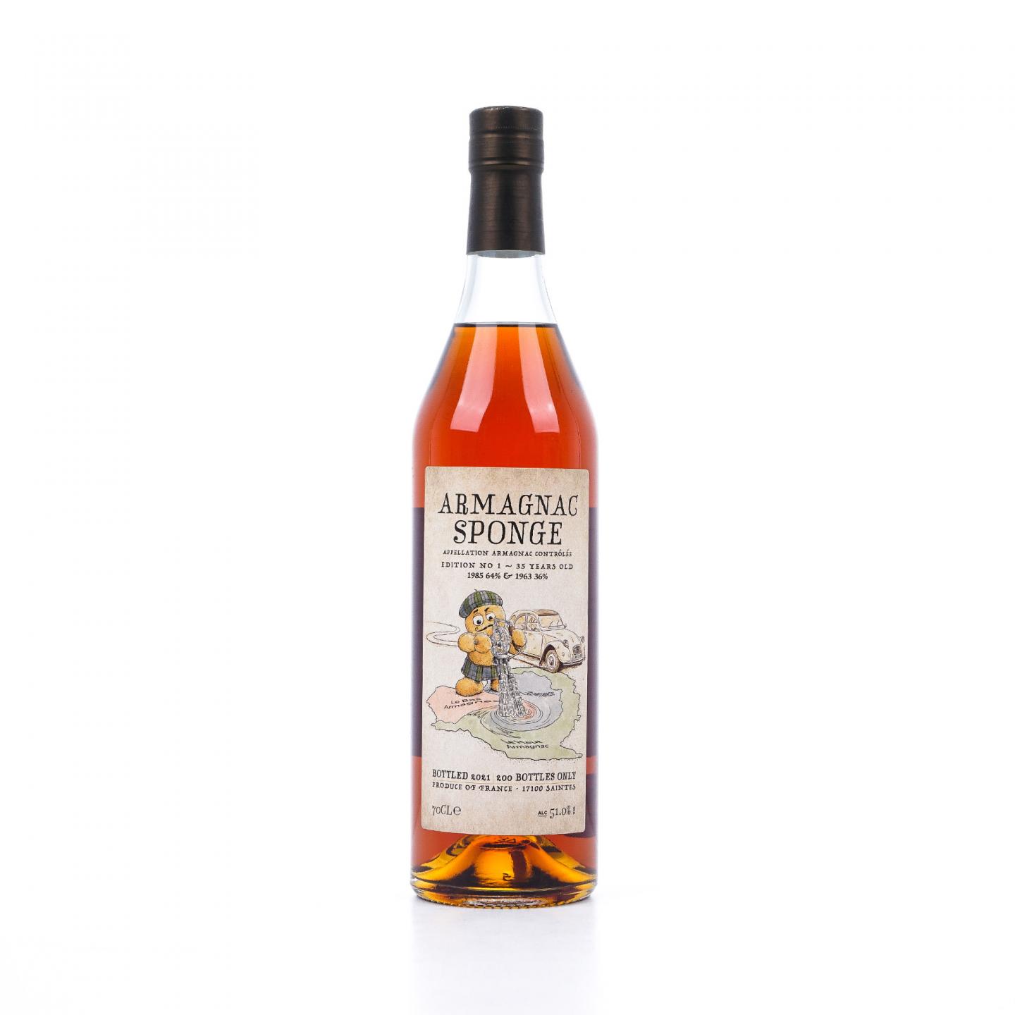 Armagnac 雅文邑 35年 2021 Sponge