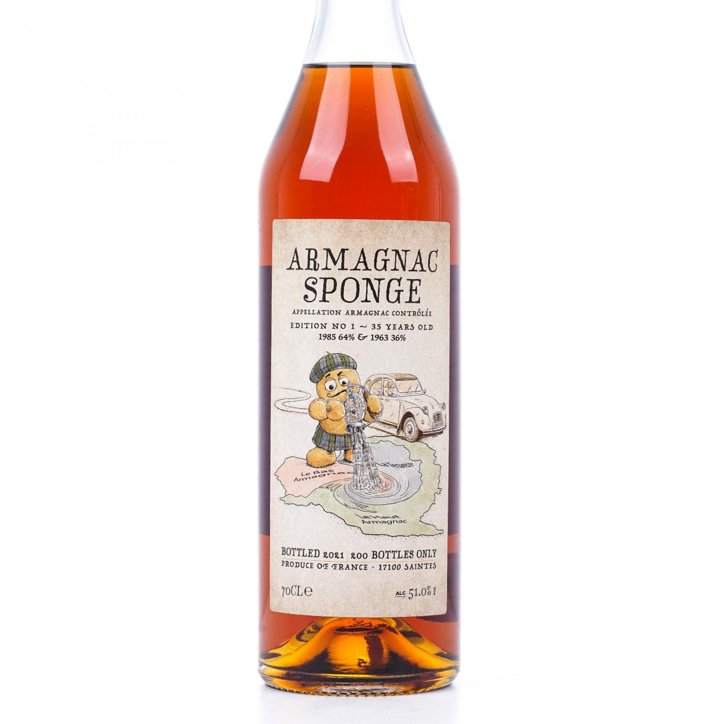 Armagnac 雅文邑 35年 2021 Sponge