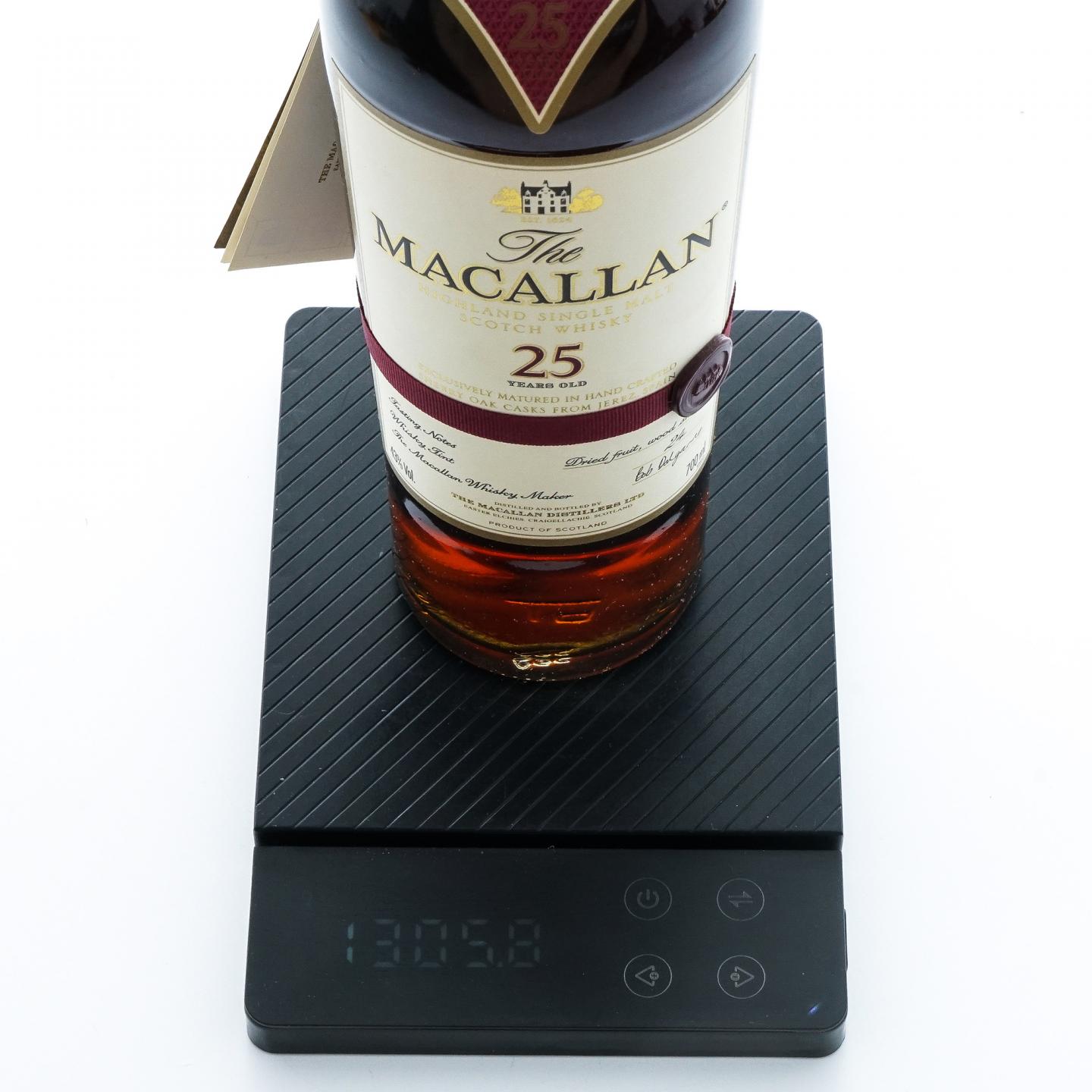 Macallan 麦卡伦 25年 2017 雪莉桶 红腰带 行货