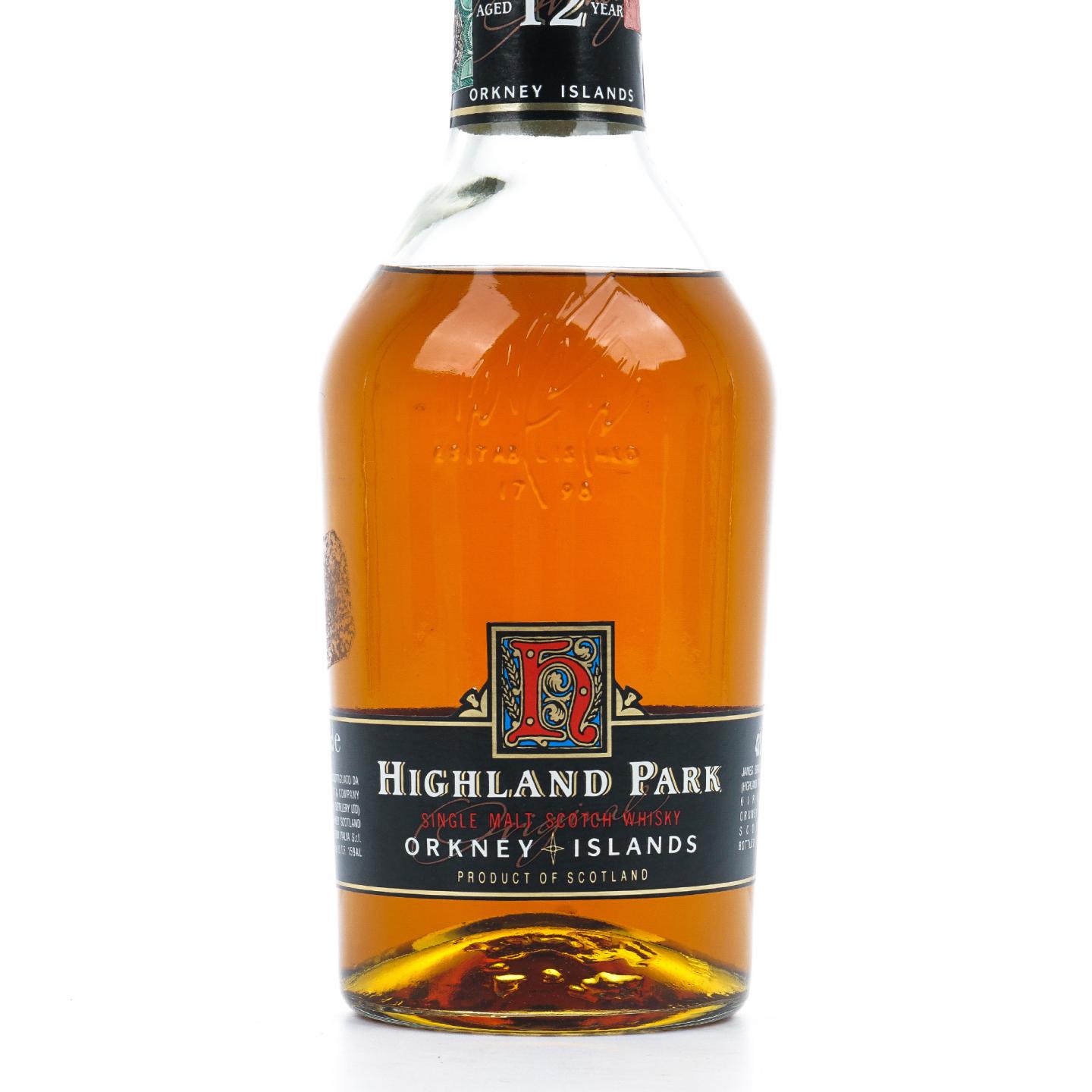 Highland Park 高原骑士 12年 旧版