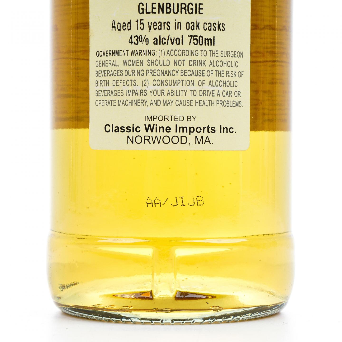 Glenburgie 格兰伯奇 15年 GM 750ml