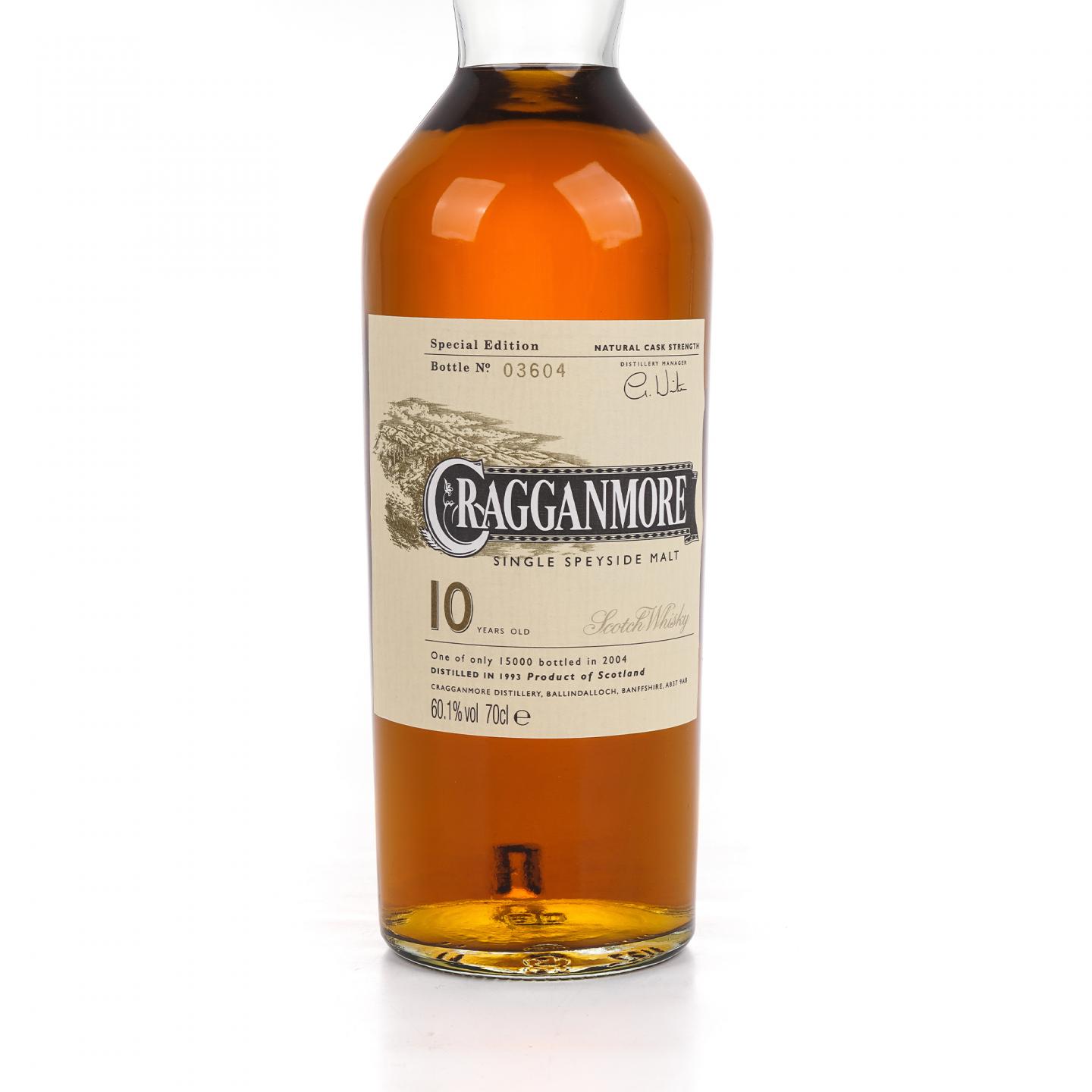 Cragganmore 克莱根摩 10年 1993-2004 帝亚吉欧SR系列