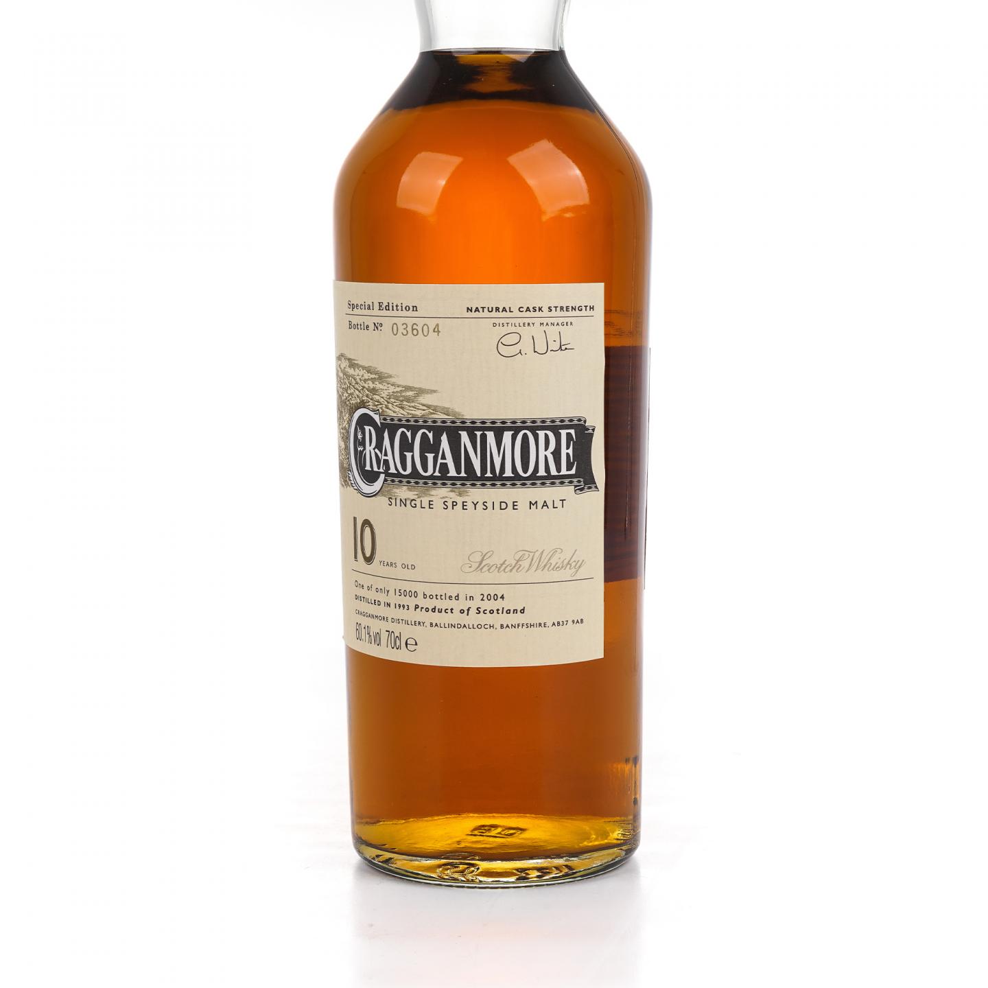 Cragganmore 克莱根摩 10年 1993-2004 帝亚吉欧SR系列