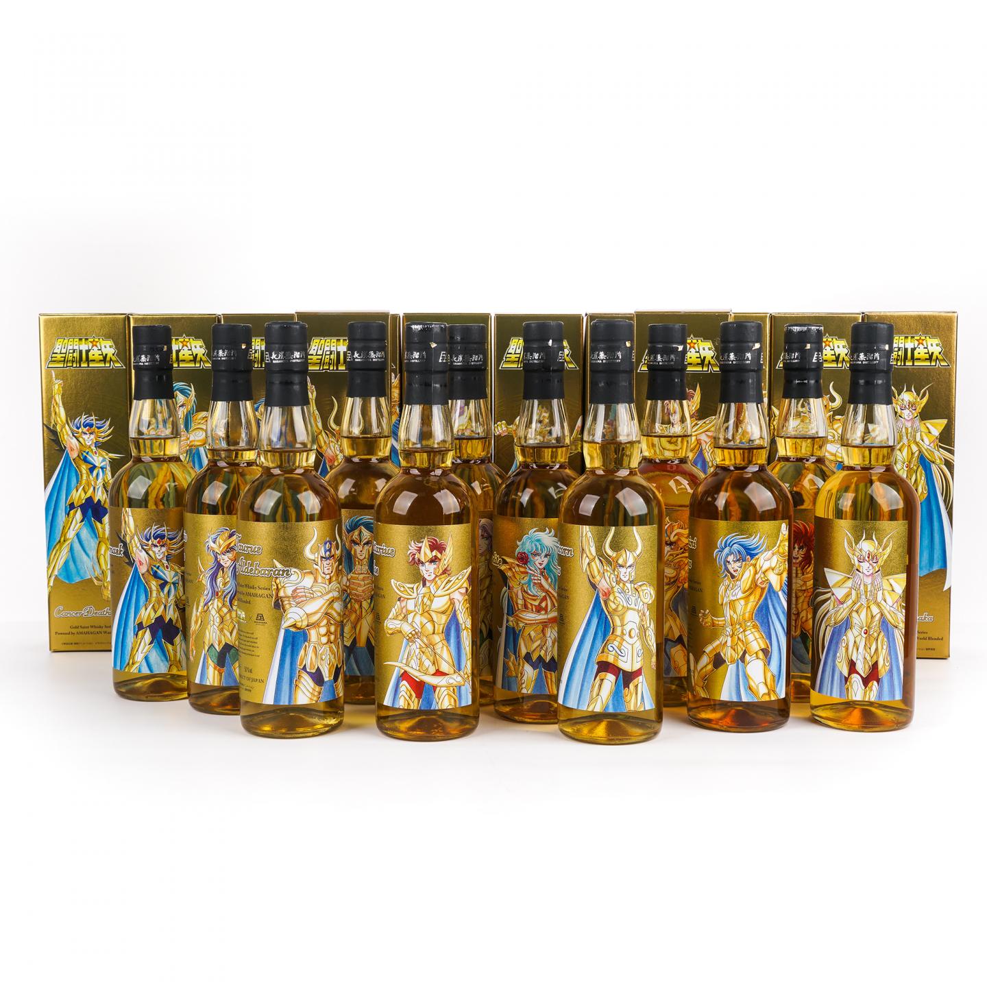 长滨 黄金圣斗士威士忌系列套装 12瓶组