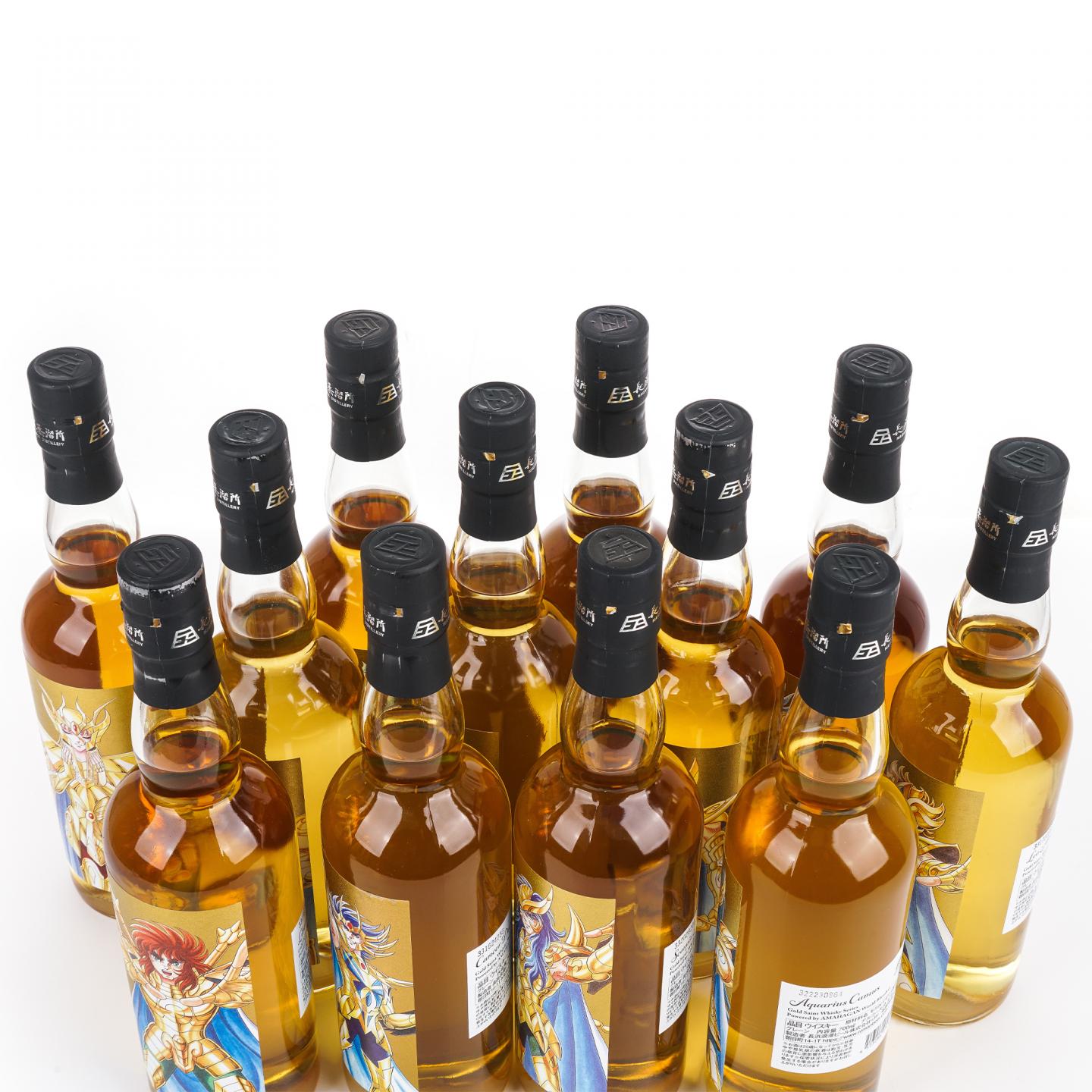 长滨 黄金圣斗士威士忌系列套装 12瓶组