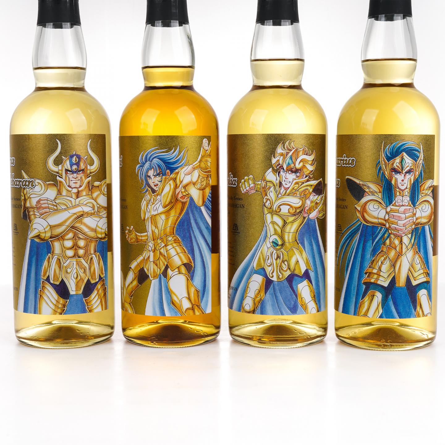 长滨 黄金圣斗士威士忌系列套装 12瓶组