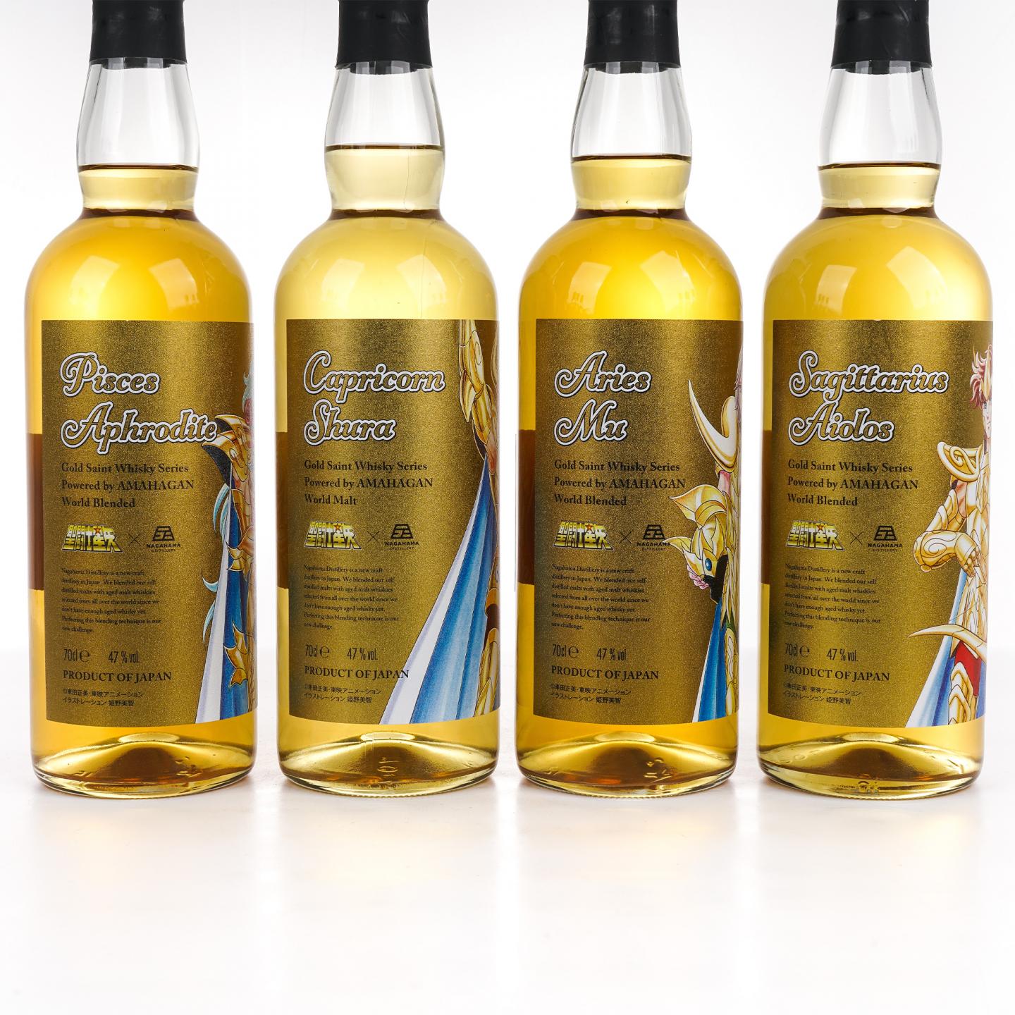 长滨 黄金圣斗士威士忌系列套装 12瓶组