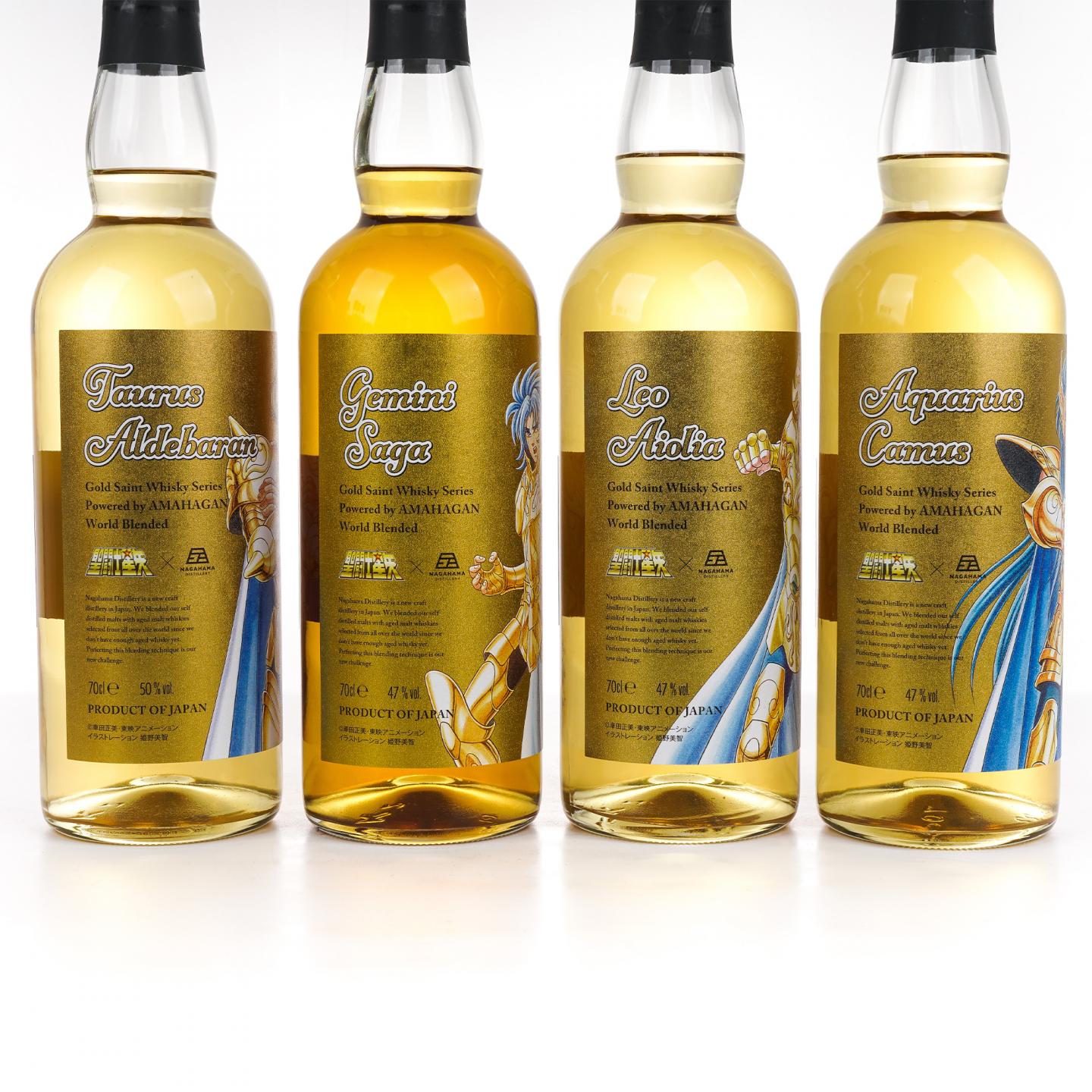 长滨 黄金圣斗士威士忌系列套装 12瓶组