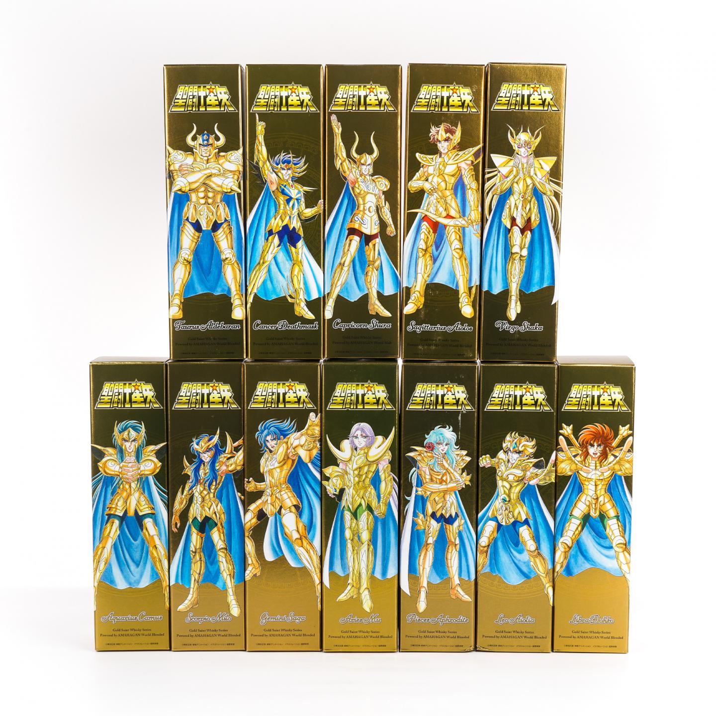 长滨 黄金圣斗士威士忌系列套装 12瓶组