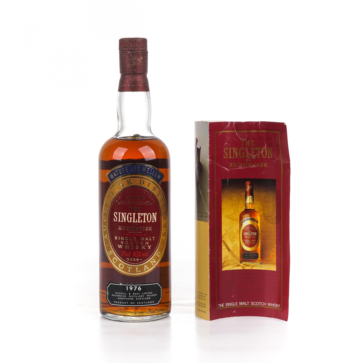 Auchroisk 奥克罗斯克 1976-1990 Singleton 750ml