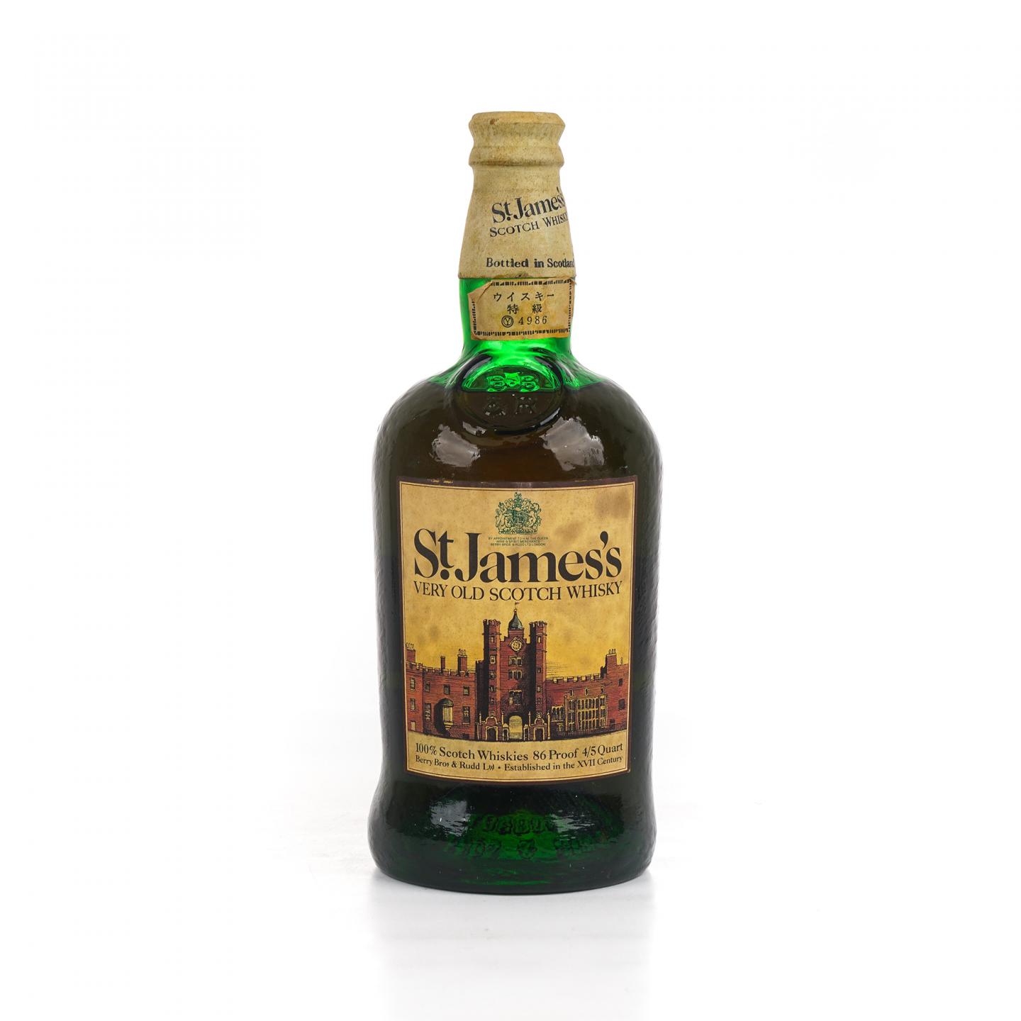 St. James's 特级 调和威士忌 Berry Bros & Rudd 760ml