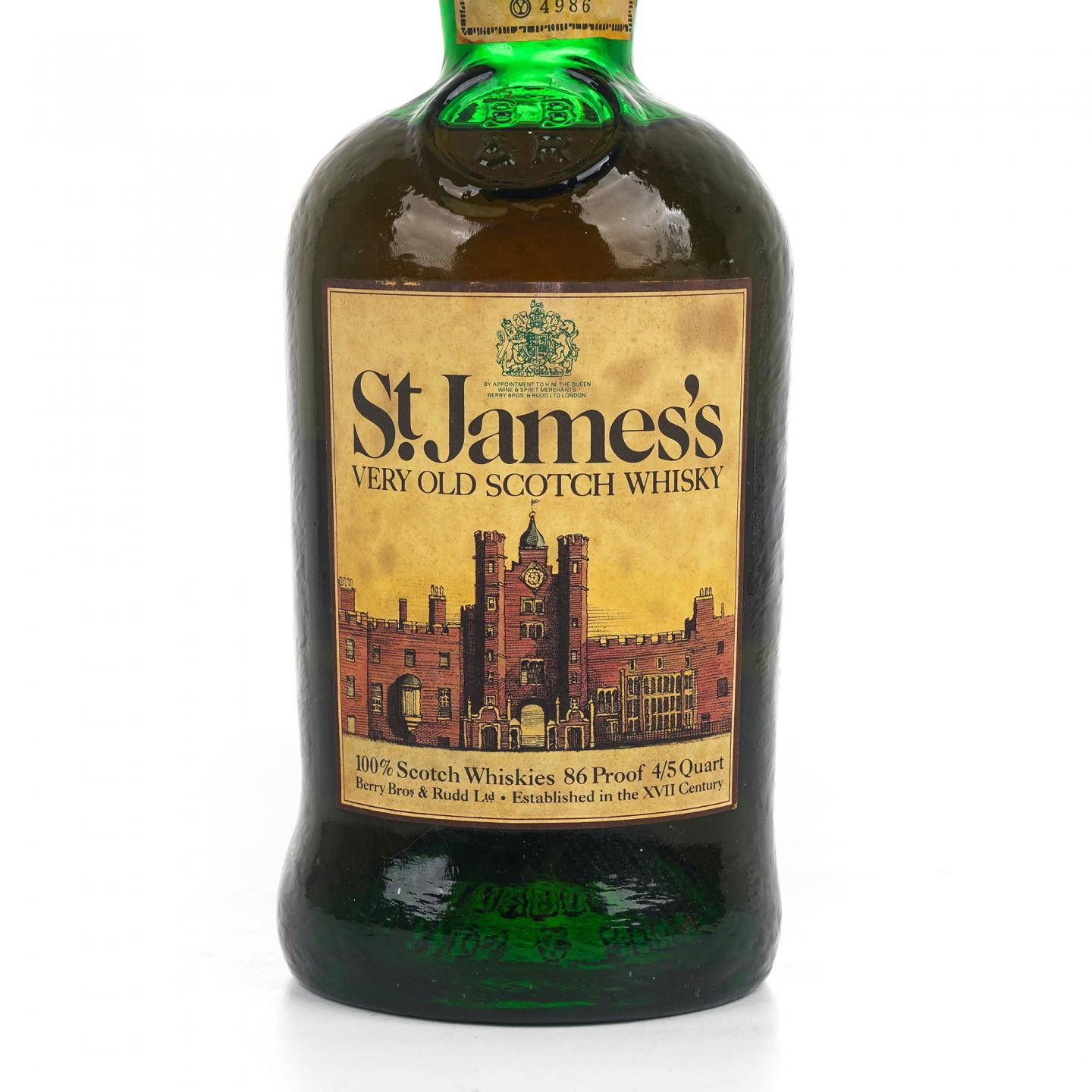 St. James's 特级 调和威士忌 Berry Bros & Rudd 760ml