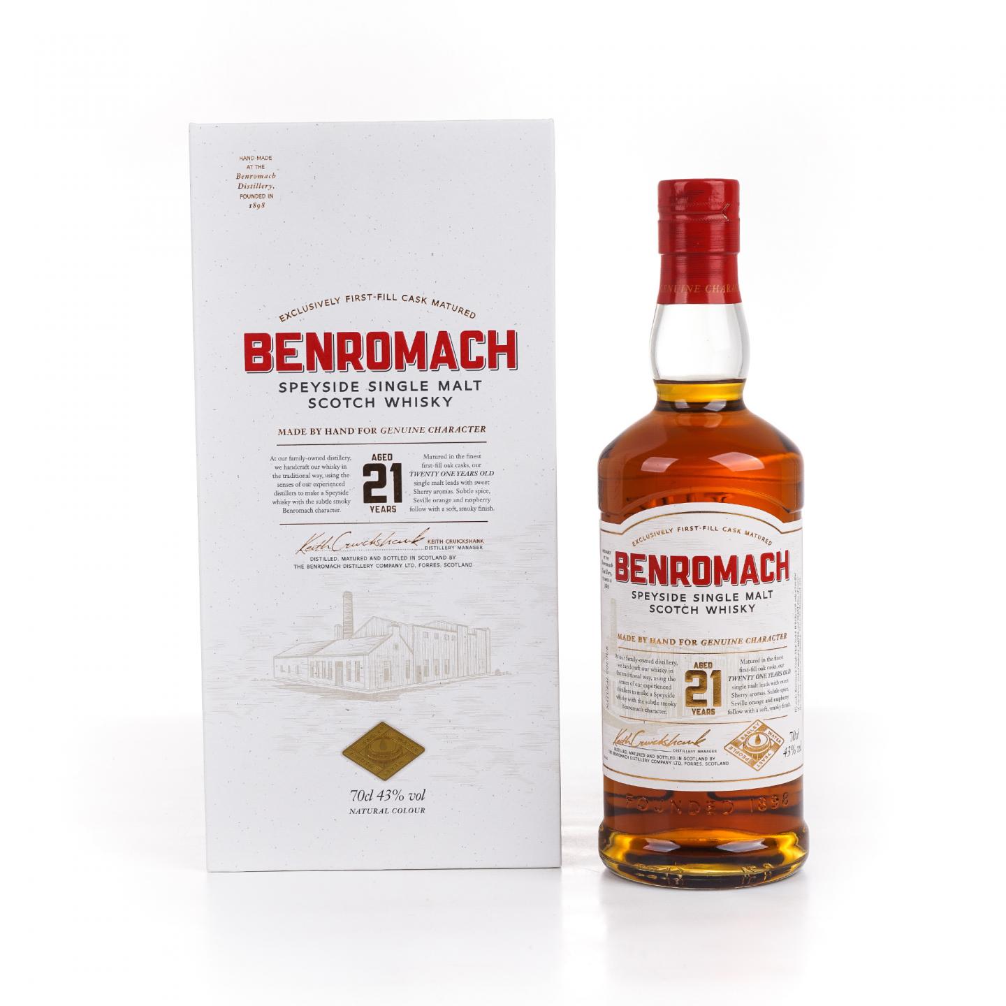 Benromach 本诺曼克 21年 2020 礼盒