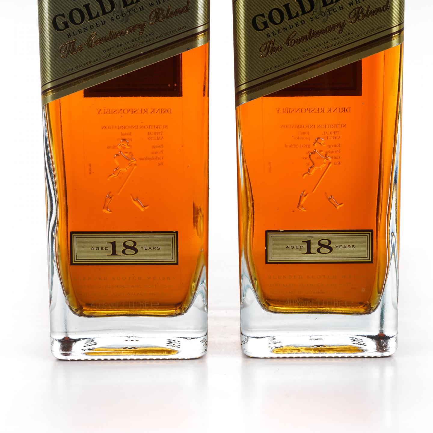 Johnnie Walker 尊尼获加 18年 Gold Label 1000ml*2