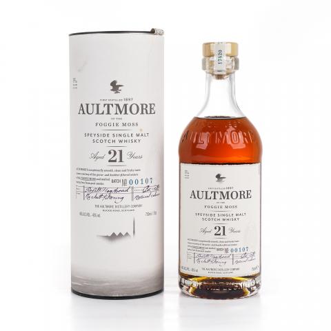 Aultmore 欧摩 21年 Foggie Moss 批次00107 750ml
