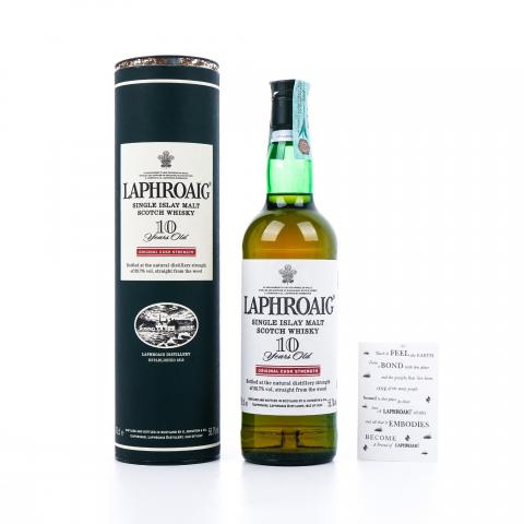 Laphroaig 拉弗格 10年 桶强 小红标 55.7%vol.