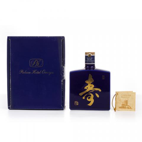 三得利 大宫开业纪念 寿 金狮标 瓷瓶 720ml