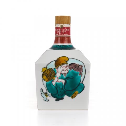 三得利 金花标 白兰地 瓷瓶 600ml