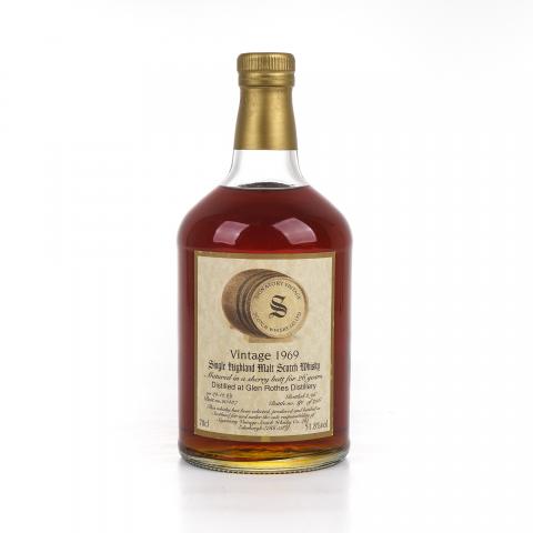 Glenrothes 格兰路思 26年 1969-1996 SV 雪莉桶#20437