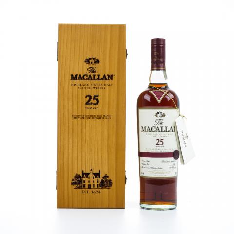 Macallan 麦卡伦 25年 2017 雪莉桶 红腰带 行货