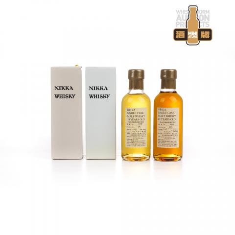 【中样】仙台宫城峡 10/25年 蒸馏所限定 单桶 2瓶组*180ml