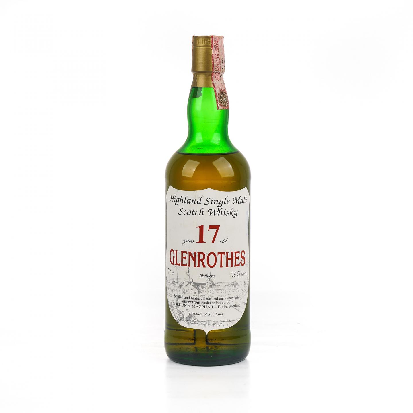 Glenrothes 格兰路思 17年 1980s 桶强 GM 750ml Sestante