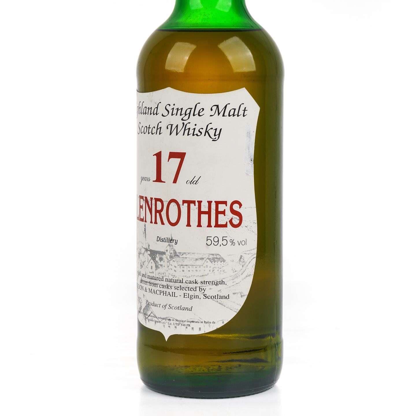 Glenrothes 格兰路思 17年 1980s 桶强 GM 750ml Sestante