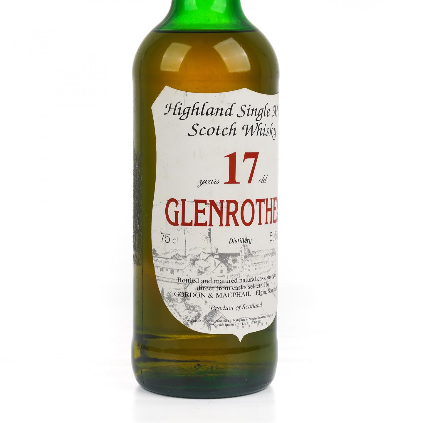 Glenrothes 格兰路思 17年 1980s 桶强 GM 750ml Sestante